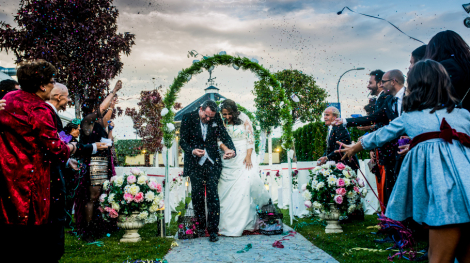Fotos boda jardín