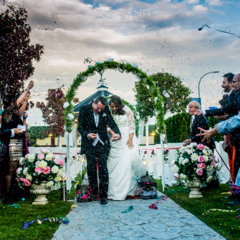 Fotos boda jardín