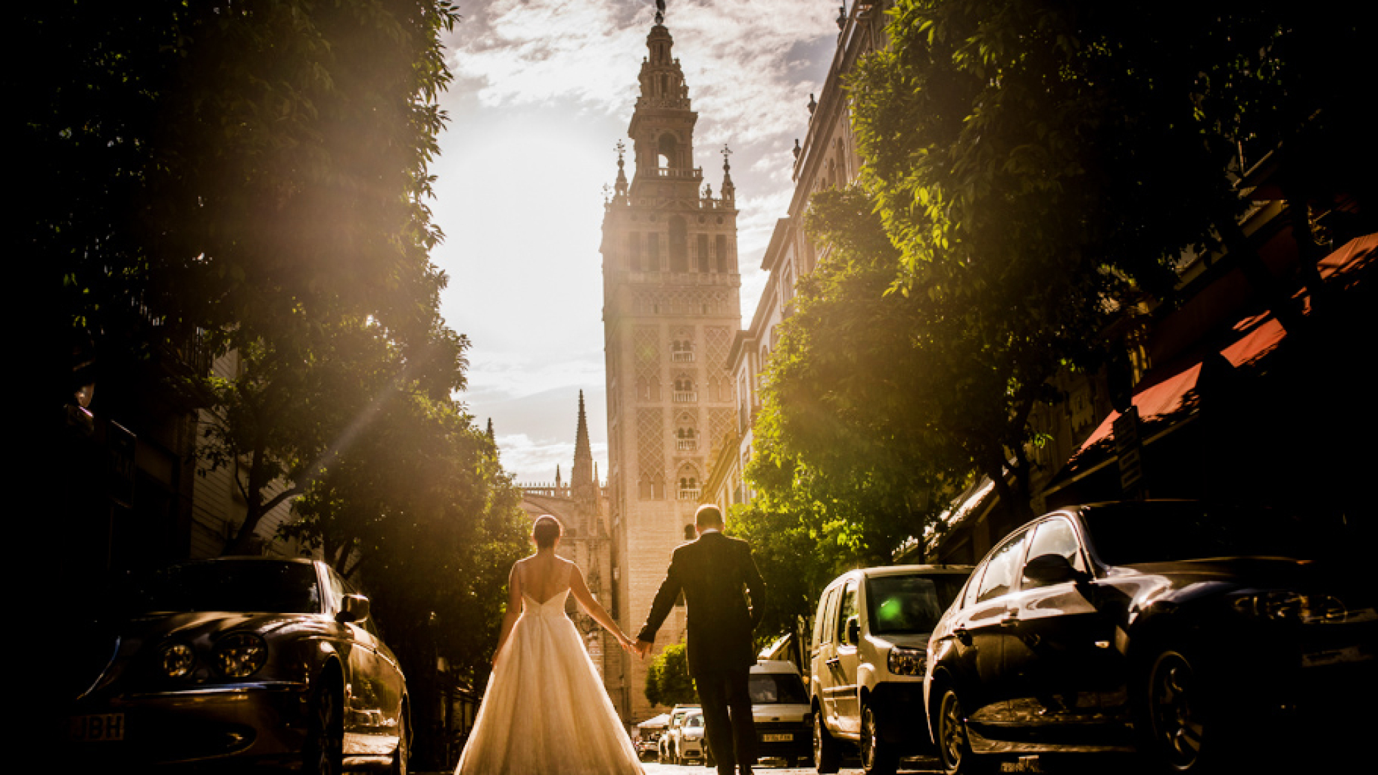 FOTOS POSTBODA EN SEVILLA TORRE DEL ORO PUENTE TRIANA